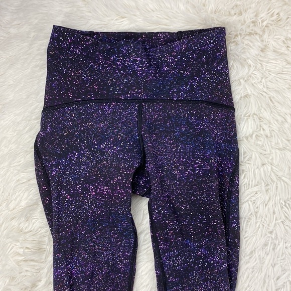 Lululemon Train Times 7/8 Pant 25" Crystalline Multi / Black - Picture 2 of 7